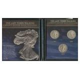 The Last 3 Walking Liberty Silver Half Dollars