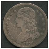 1838 Capped Bust Quarter