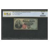 Fractional Currency 4th Issue 50 Cents PCGS 30