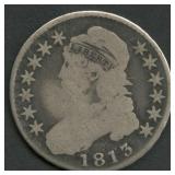 1813 Capped Bust Half Dollar