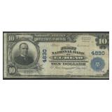 $10 Large National Note El Reno Oklahoma