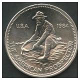 1984 Engelhard .999 Silver Round 1 ozt