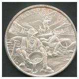 2022 Niue $2 Prospector .999 Silver Round 1 ozt