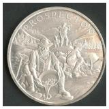 2022 Niue $2 Prospector .999 Silver Round 1 ozt