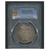 1904-O Morgan Silver Dollar NGC MS 63