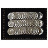 Roll of Mixed Silver Roosevelt Dimes AU/BU