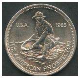 1985 Engelhard .999 Silver Round 1 ozt