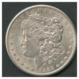 1897-S Morgan Silver Dollar