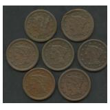 7- Mixed Braided Hair Large Cents