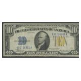 1934A $10 Silver Certificate N. Africa FR-2309
