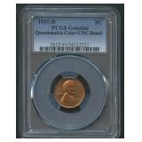 1931-D Lincoln Head Cent PCGS Genuine