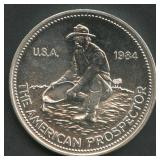 1984 Engelhard .999 Silver Round 1 ozt