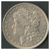 1880-O Morgan Silver Dollar