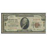 1929 $10 Ty1 National Bank Note Philadelphia PA
