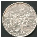 2022 Niue $2 Prospector .999 Silver Round 1 ozt