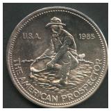 1985 Engelhard .999 Silver Round 1 ozt