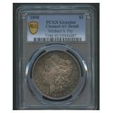 1890 Morgan Silver Dollar PCGS Genuine
