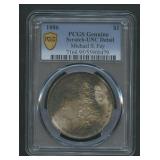 1886 Morgan Silver Dollar PCGS Genuine