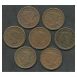 7- Mixed Braided Hair Large Cents