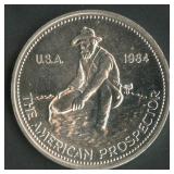 1984 Engelhard .999 Silver Round 1 ozt