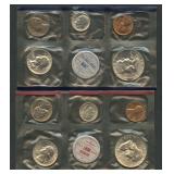 1959-P and 1959-D 5-Coin Mint Sets