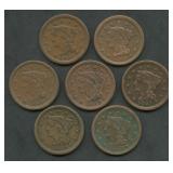7- Mixed Braided Hair Large Cents