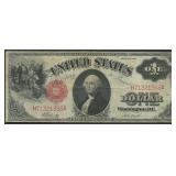 1917 $1 Legal Tender Note Red Seal FR-37