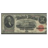 1917 $2 Legal Tender Note Red Seal FR-60