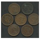 7- Mixed Braided Hair Large Cents