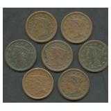 7- Mixed Braided Hair Large Cents