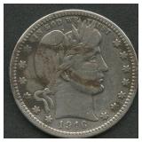 1916-D Liberty Head Barber Quarter
