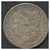 1896-S Morgan Silver Dollar