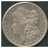 1887-S Morgan Silver Dollar