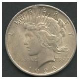 1925 Peace Silver Dollar