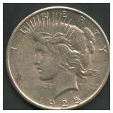 1925-S Peace Silver Dollar