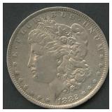1882-O/S Morgan Silver Dollar VAM-4