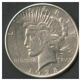 1928-S Peace Silver Dollar