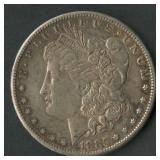 1885-S Morgan Silver Dollar