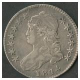 1814 Capped Bust Half Dollar