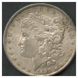1890 Morgan Silver Dollar