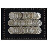 Roll of Mixed Roosevelt Silver Dimes AU/BU