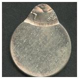 Silver Roosevelt Dime Severely Off-Center