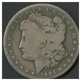 1904-S Morgan Silver Dollar