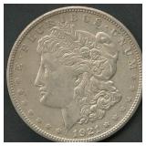 1921-S Morgan Silver Dollar Thornhead VAM-1B