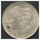 1921 Morgan Silver Dollar Strike-Through Error