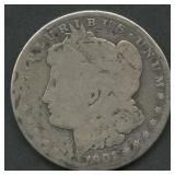1901-O Morgan Silver Dollar