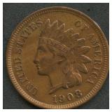 1908 Indian Head Cent