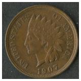 1907 Indian Head Cent