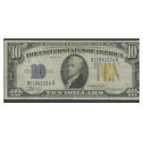 1934A $10 Silver Certificate No. Africa FR-2309