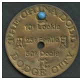 Whorehouse Token Dodge City The China Doll